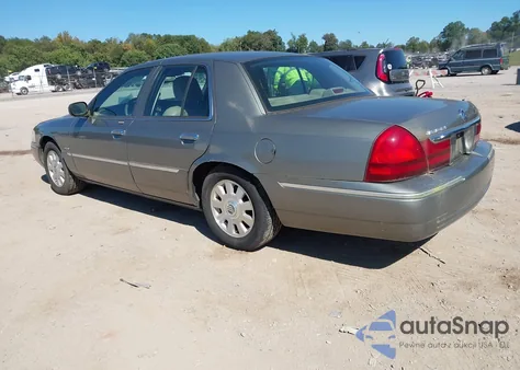 2004 Mercury Grand Marquis Ls from USA, damaged, VIN 2MEHM75W04X604523